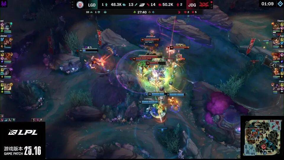 V5翻盘LGD，Elk拿下关键大龙鏖战多局四强赛，引爆全场热议